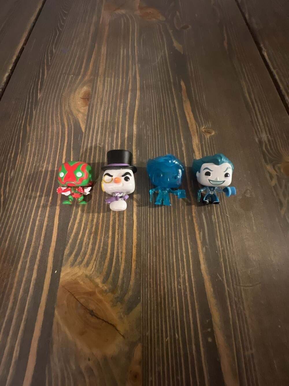 Funko Pocket Pop DC Super Heroes Holiday Vinyl Figures Lot of 4